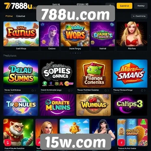 Análise da oferta de jogos em 788u.com